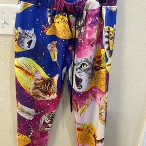 Cat Pajama bottoms size medium
